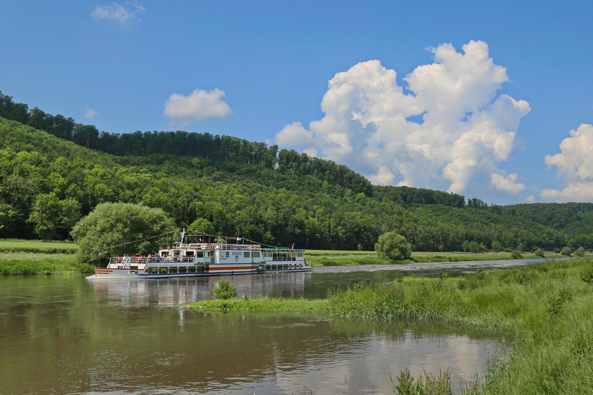 Ferienwohnungen Am Weserstrand Bodenwerder Εξωτερικό φωτογραφία